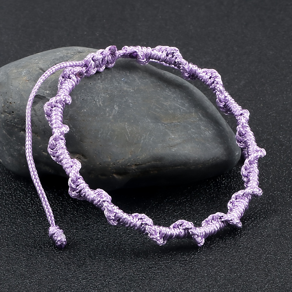 Colorful Weaving Bracelet Adjustable Skylark Knot Lucky Charm